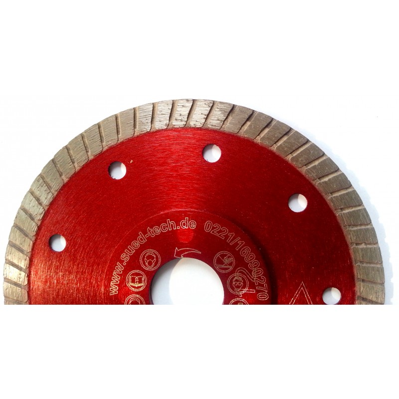 Rote Diamantscheibe Fliesen 115mm Ländle